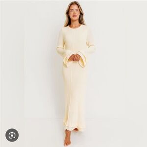 Worth Collective Arlet Maxi Dress in Ivory